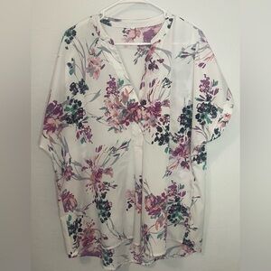 Women’s floral blouse